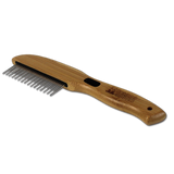 Bamboo Groom Rotating Pin Comb with 31 Rounded Pins