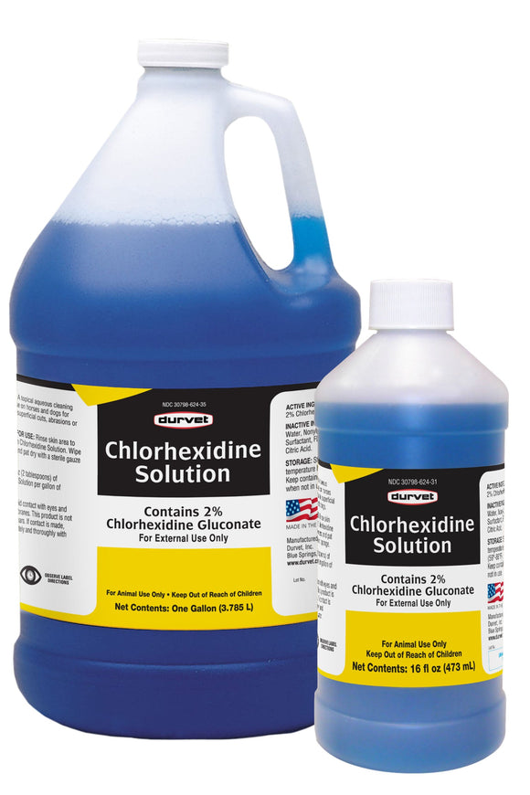 Durvet Chlorhexidine Solution (1 Gallon)