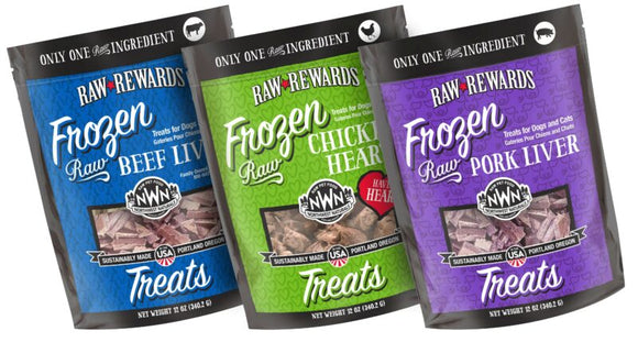 Northwest Naturals Frozen Treats Treats For Dogs and Cats (12 Oz - Beef Liver)