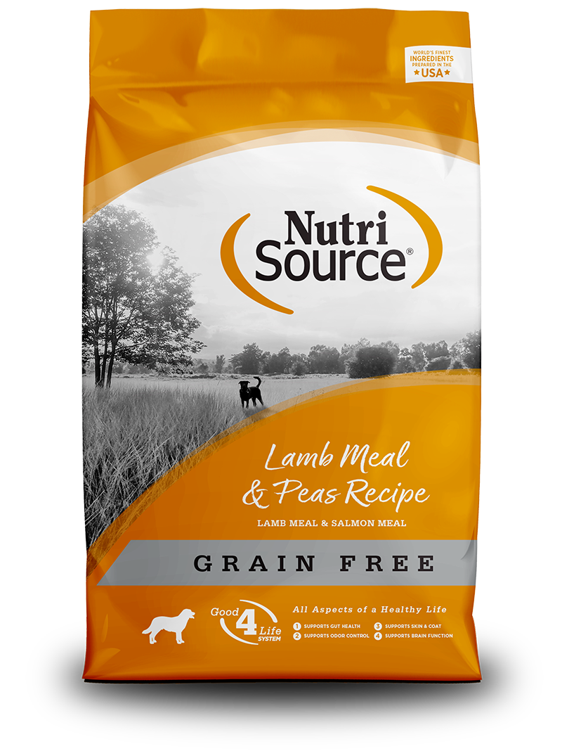 NutriSource Grain Free Lamb Meal Peas Recipe Glendale AZ