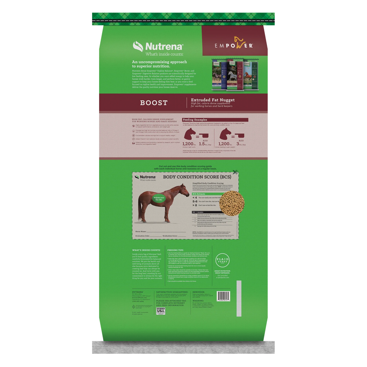 Nutrena® Empower® Boost Horse Supplement - - The Stock Shop Feed & Pet