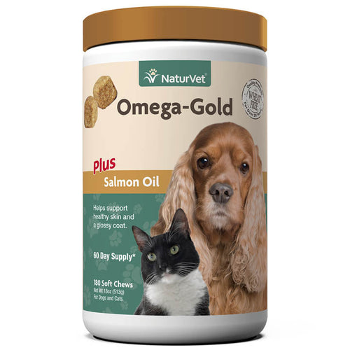 NaturVet Omega Gold Plus Salmon Oil Soft Chew Glendale AZ Apache Junction AZ The Stock Shop Feed Pet