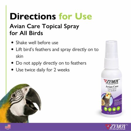 Zymox Avian Care Topical Spray for All Birds