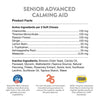 NaturVet Senior Advanced Calming Aid Dog Soft Chews for Dogs