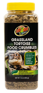 Zoo Med Grassland Tortoise Food Crumbles (16 oz)