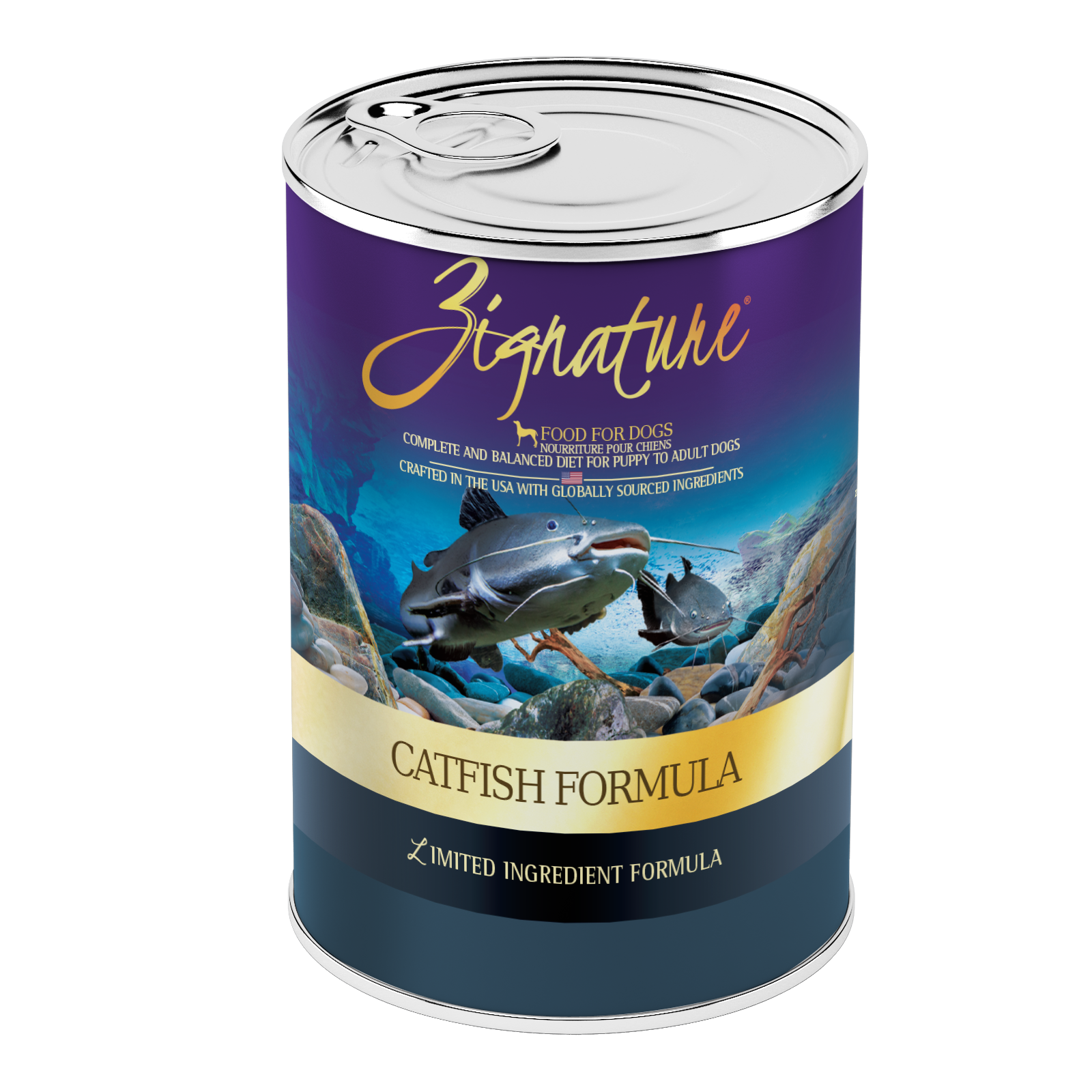 Zignature canned hotsell dog food