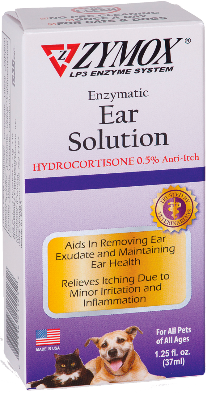 Zymox ear outlet solution for humans