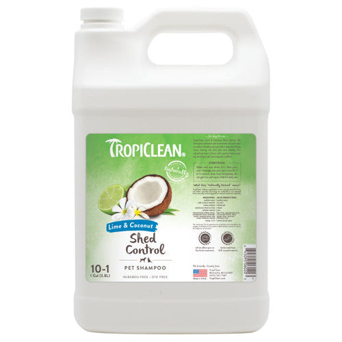 TropiClean Lime & Coconut Shed Control Shampoo for Pets