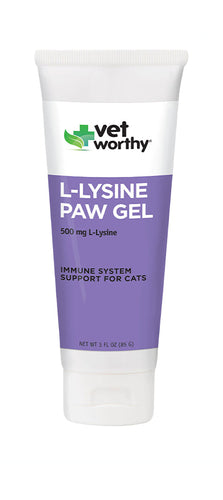 Vet Worthy L-Lysine Paw Gel for Cats