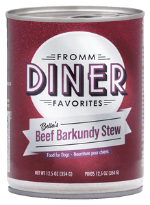 Fromm Diner Favorites Bella's Beef Barkundy Stew Dog Food
