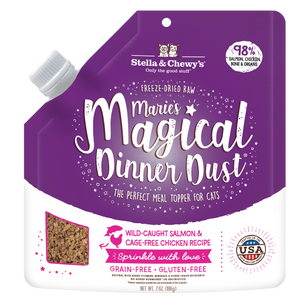 Stella & Chewy's Marie’s Magical Dinner Dust Cat Wild Caught Salmon and Cage Free Chicken Recipe