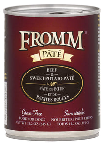 Fromm Grain-Free Beef & Sweet Potato Pâté Dog Food