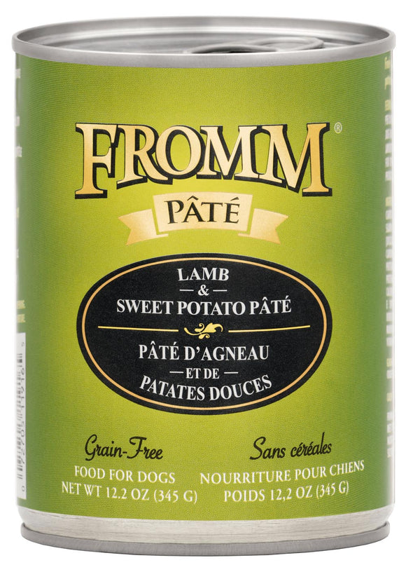 Fromm Grain-Free Lamb & Sweet Potato Pâté Dog Food