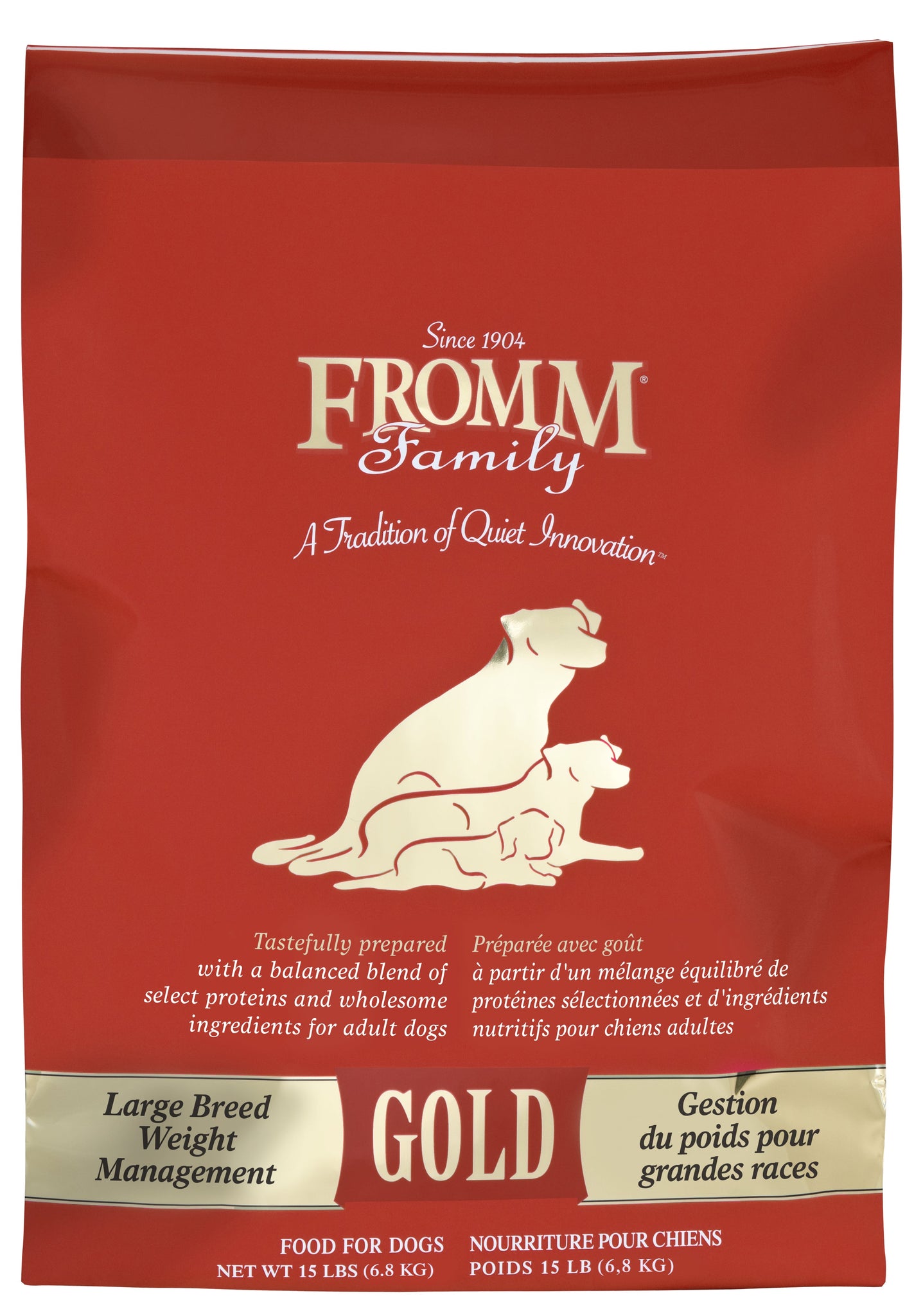 Fromm gold large 2025 breed puppy 33 lb