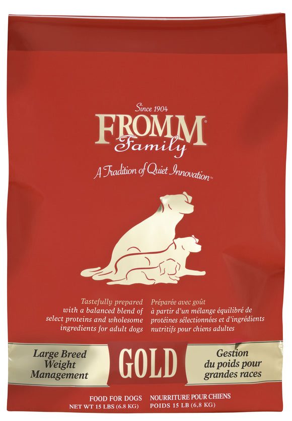 Fromm Large Breed Weight Management Gold Dog Food (30 lbs)
