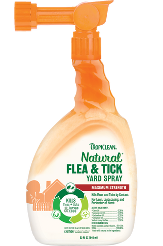 Flea and tick spray fashion for yard