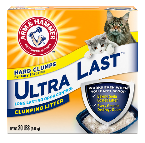 Arm & Hammer Ultra Last™ Clumping Litter (26.3 lb / 29 lb)