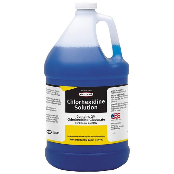 DURVET CHLORHEXIDINE GLUCONATE 2% SOLUTION