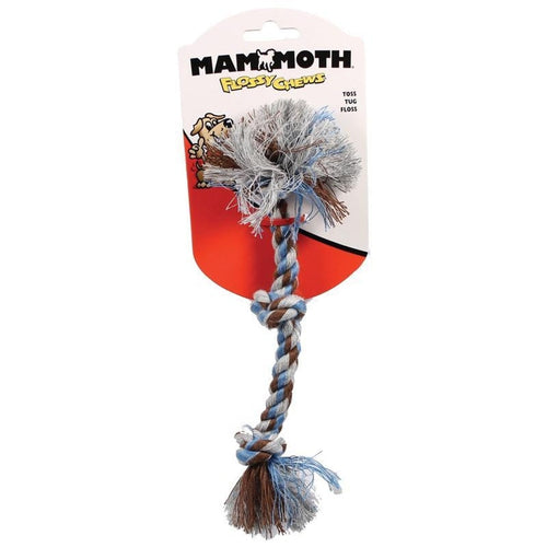 MAMMOTH FLOSSY CHEWS COLOR 3 KNOT ROPE TUG