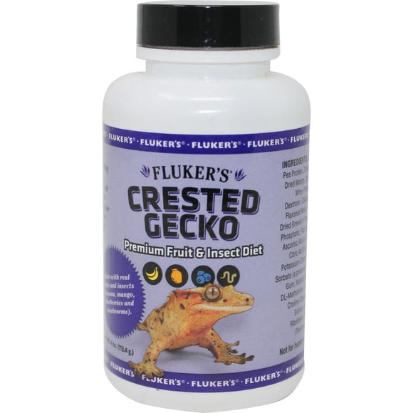 Fluker's Crested Gecko Premium Fruit & Insect Diet (4 OZ)